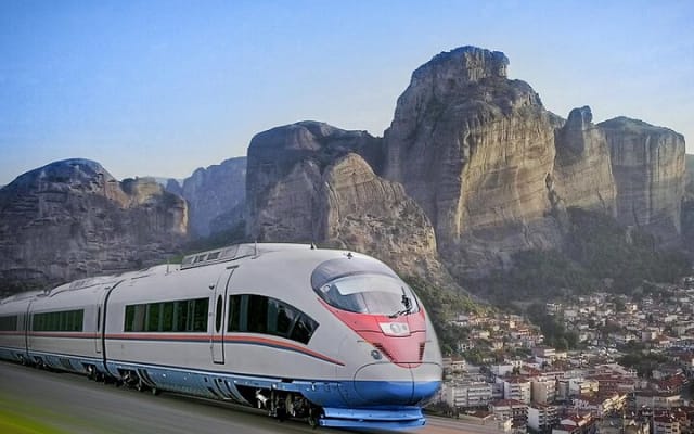 Full-day trip to Meteora monasteries by train from Athens