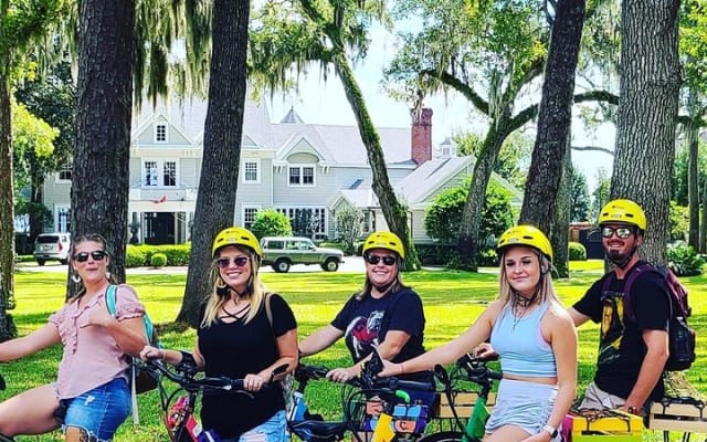 Architecture and Electric Bike Art Guided Tour in Jacksonville
