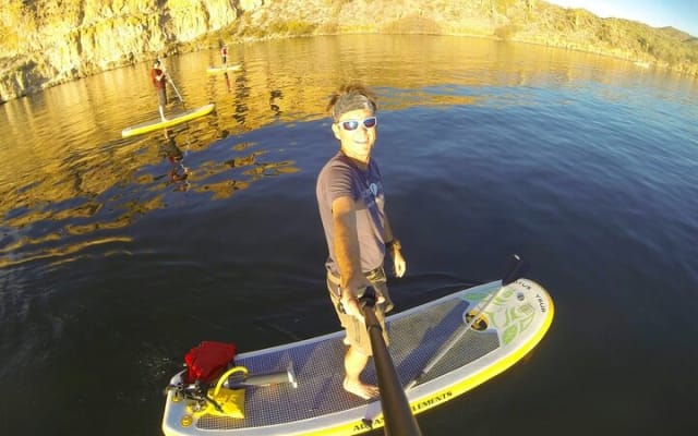 Awesome Stand Up Paddleboarding Adventure in a Sonoran Desert Oasis