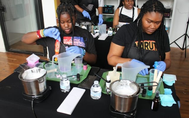 Atlanta, GA's Mind-Shifting Art Therapy Soap Making Experience