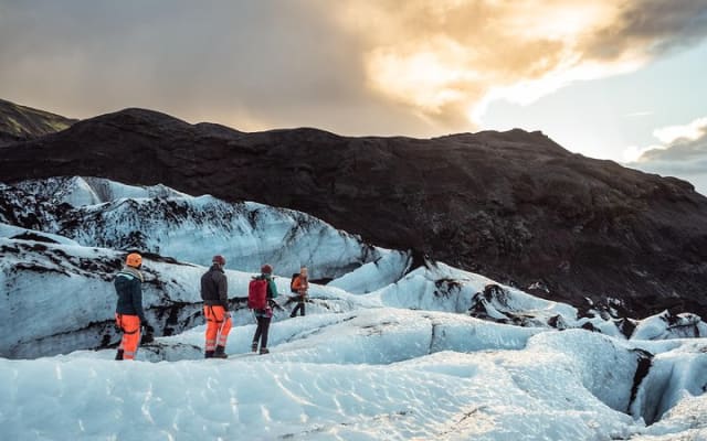 Small-Group South Coast & Glacier Hike from Reykjavik
