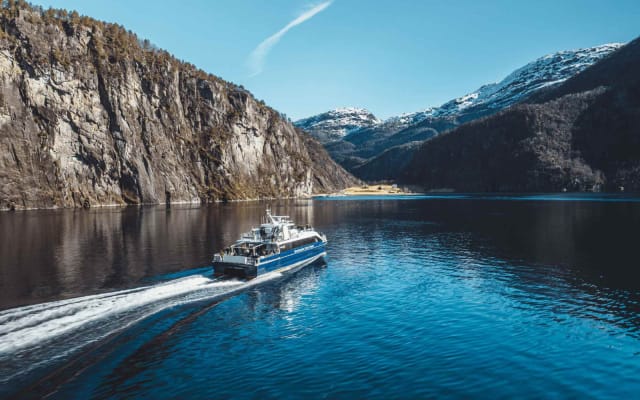From Bergen: Mostraumen Majestic Fjord & Waterfall Cruise