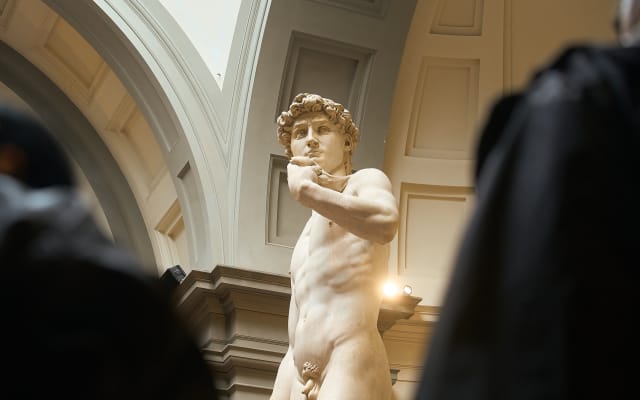 Bike tour of Florence and visit of Accademia Gallery