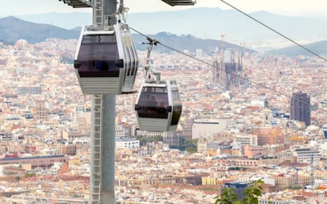 Montjuïc Cable Car: Roundtrip Ticket