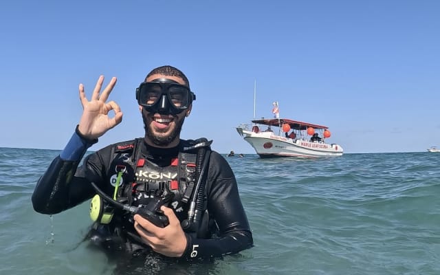 Discover Scuba Diving in Cozumel's famous marine park (2 dives)