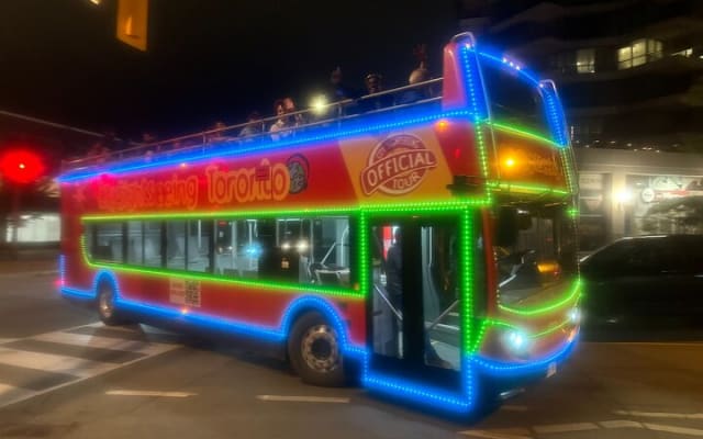 City Sightseeing Toronto Guided Night Bus Tour 