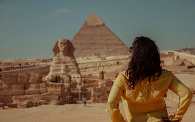 Tour to Giza pyramids Memphis Sakkara and Felucca on the Nile