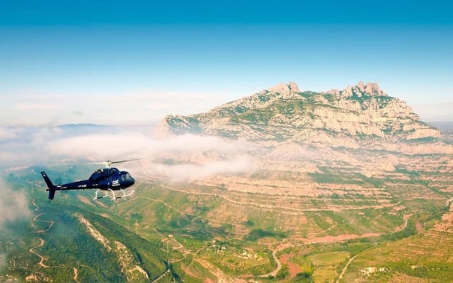 Barcelona & Montserrat Helicopter Flight