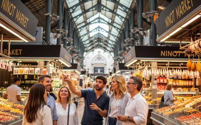 Private Barcelona Old Town Markets and Paella Cooking Class