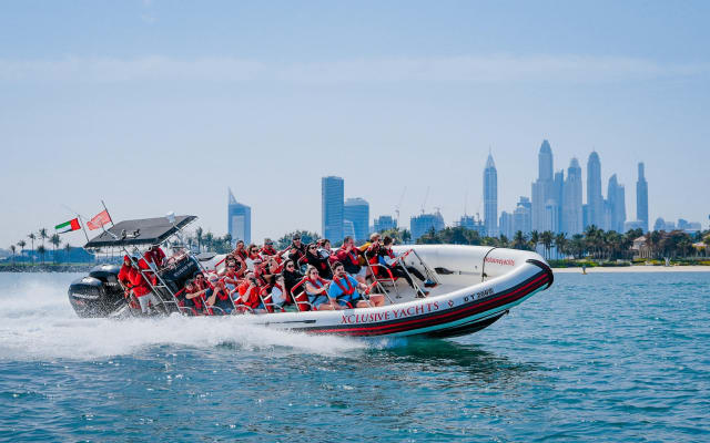 Dubai Speedboat Tour: Marina, Atlantis, Palm & Burj Al Arab