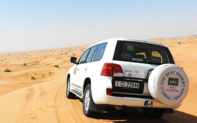 Dubai Desert Adventure: Dune Bashing, Camel Ride, Sandboarding & Lunch