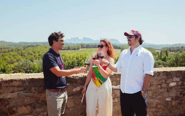 Montserrat & Medieval Winery Tour with Lunch