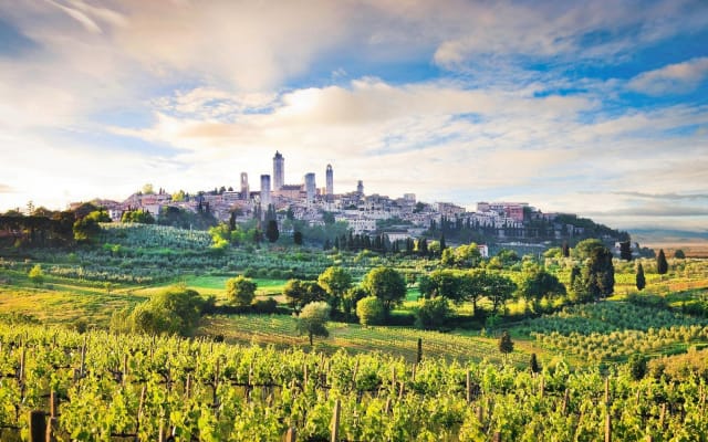 Private Best of Tuscany Hill Towns Tour with Lunch from Florence