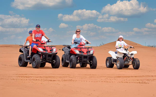 Red Dune Quad Bike Adventure with Camel Ride