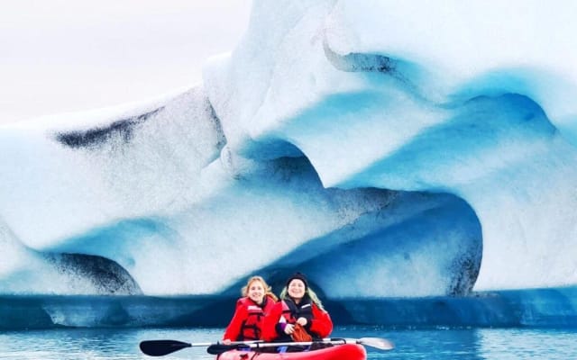 Jokulsarlon Glacier Lagoon Kayaking and Glacier Hike