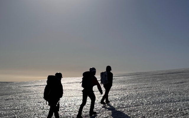 Guided Breidamerkurjokull Glacier Hike