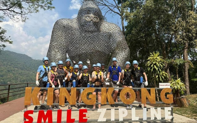 Kingkong Smile Zipline Adventure Tour