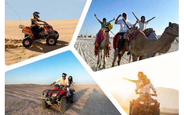 Doha Desert Adventure: Quad Biking & Camel Ride
