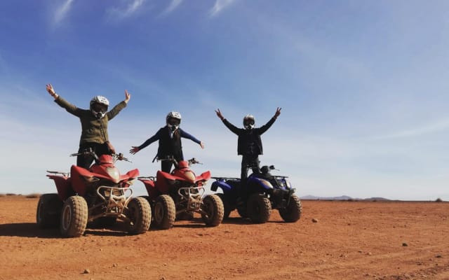 Marrakech Palmeraie Quad Bike Desert Adventure