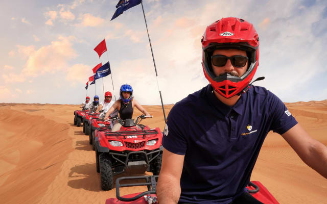 Dubai Desert Safari with BBQ Dinner & Quad Bike