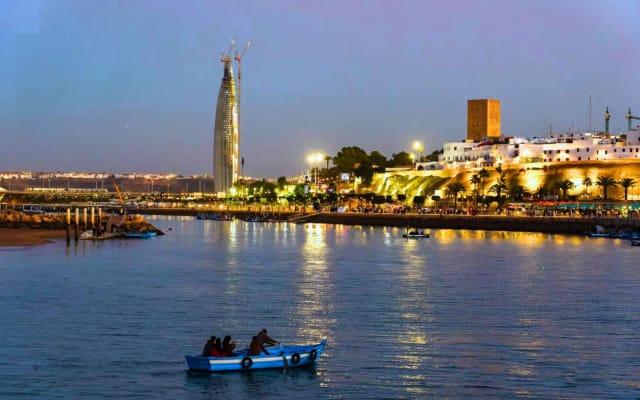 Rabat Night Tour with Traditional Moroccan Dinner