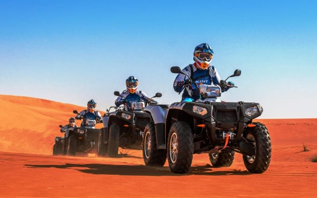 Dubai Desert Quad Bike Adventure