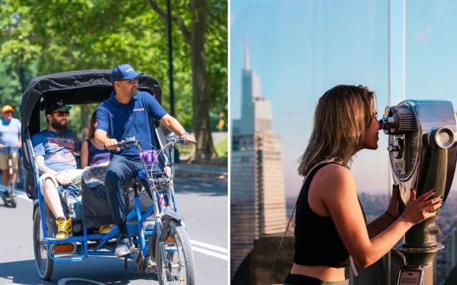 Central Park Pedicab Tour with Top of the Rock Access