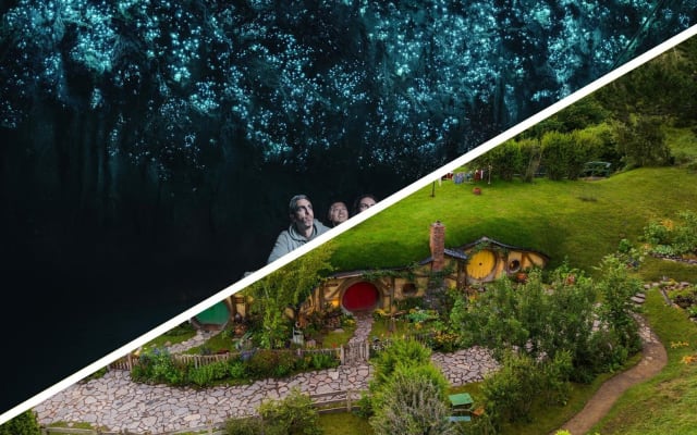 Hobbiton & Waitomo Caves Tour with Lunch