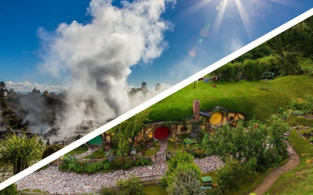 Hobbiton & Rotorua Day Tour from Auckland
