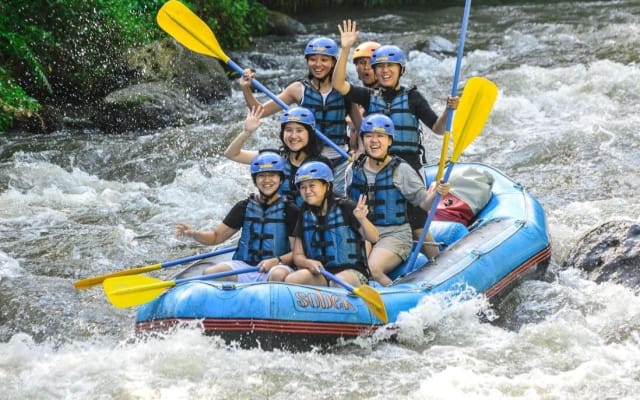 Ubud Ayung River Rafting Adventure