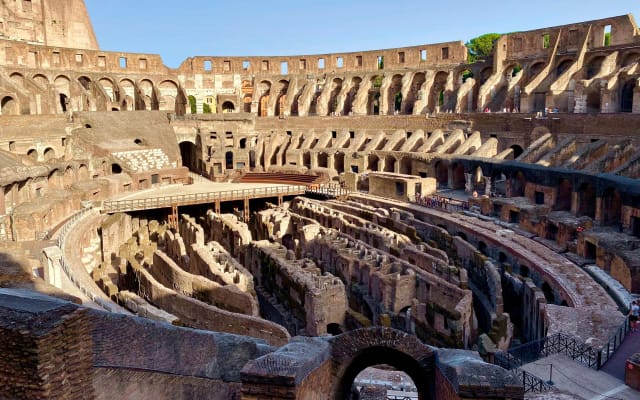 Colosseum Arena Floor and Roman Forum Group Tour