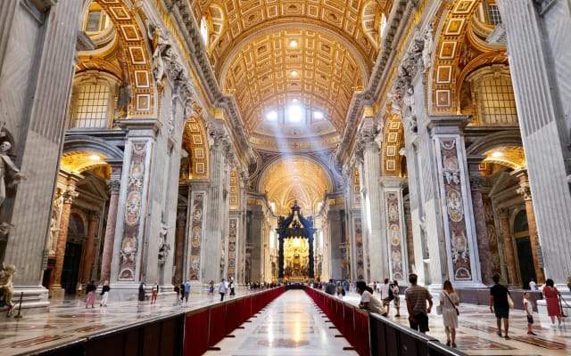 Reserved Entry to St. Peter's Basilica
