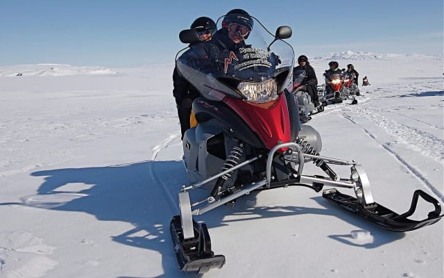 Golden Circle Super Jeep Tour and Snowmobiling