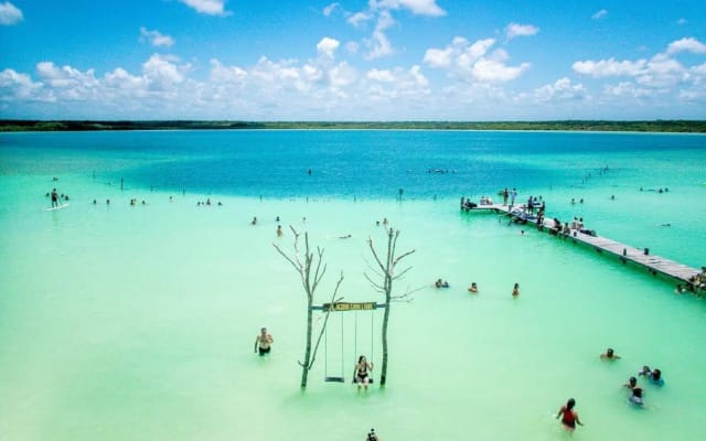 Kaan Luum Lagoon Day Trip with Cenotes and Mayan Traditions