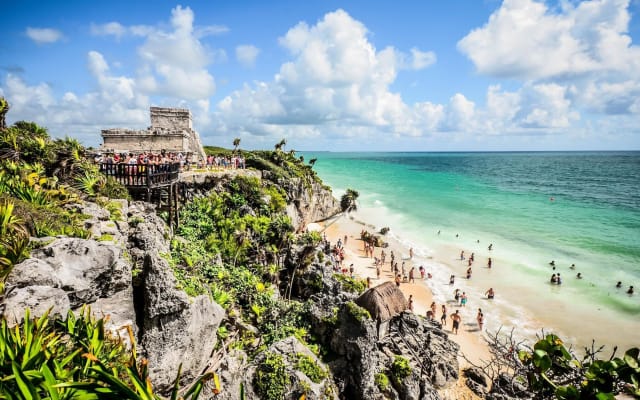 Tulum, Coba, Playa del Carmen and Cenote Kuxtal Deluxe Tour