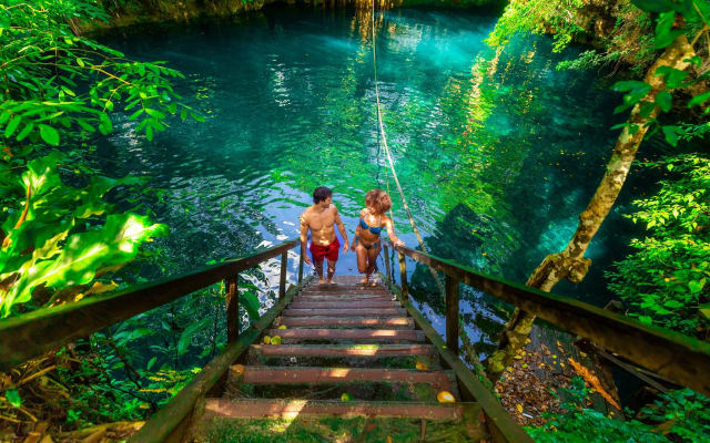 Cancun ATV Jungle Adventure with Ziplines, Cenote, and Tequila Tasting