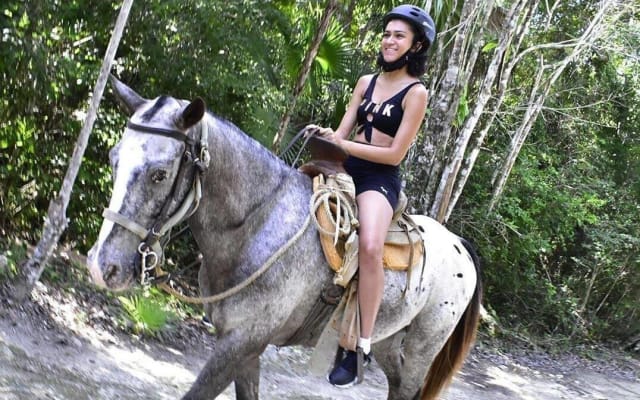 ATV & Horseback Ride with Ziplines Cenote from Playa del Carmen
