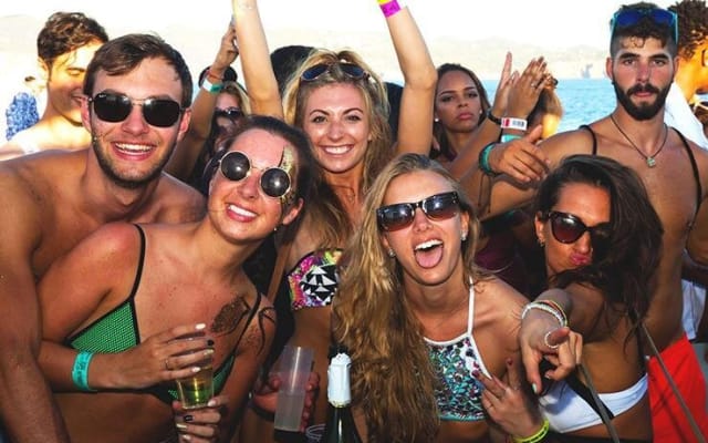 Ibiza Sunset Party Cruise with DJ and Drinks
