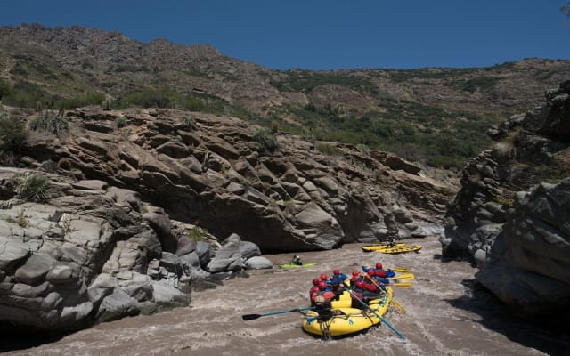 Maipo River Rafting & Paragliding Adventure