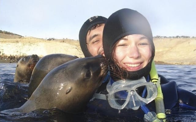 Snorkeling with Sea Lions in Puerto Madryn