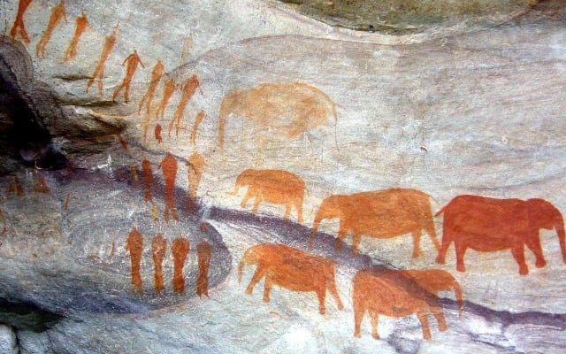 Giants Cave Paintings & Mandela Capture Site Tour