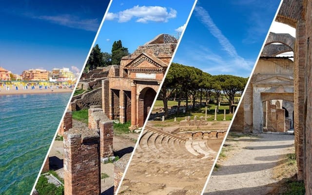 Ostia Antica Private Guided Day Trip with Beach