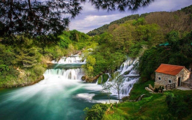 Krka Waterfalls & Trogir Tour