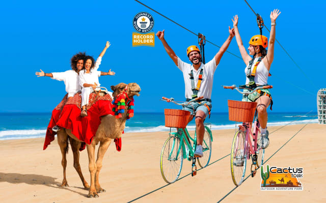 Beach Camel Ride & Sky Bike Adventure