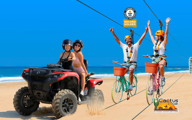Cactus Premium Combo: Off-Road & Sky Bike Adventure