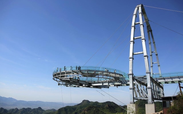 Shilinxia Cantilever UFO Platform Tour