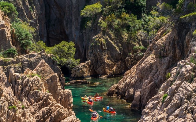 Costa Brava Kayaking & Snorkeling Tour
