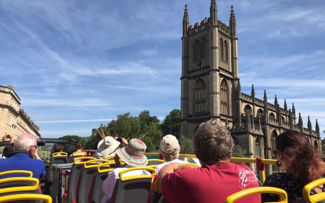 Bath Tootbus Hop-on Hop-off Sightseeing Bus Tour