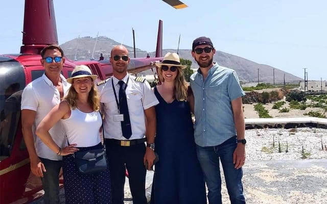Santorini 30-Minute Helicopter Tour