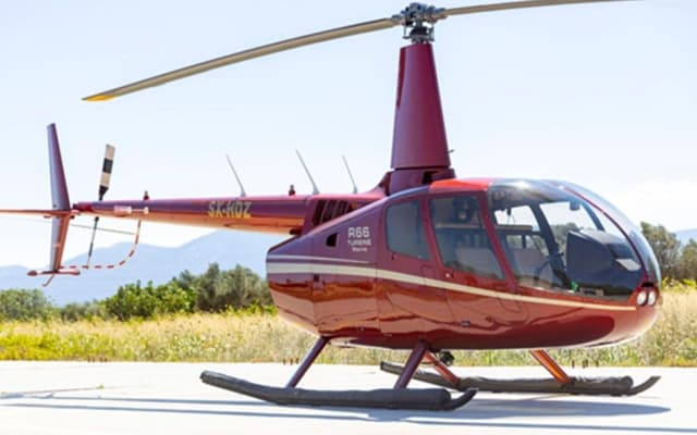 Private Helicopter Transfer from Kea to Athens